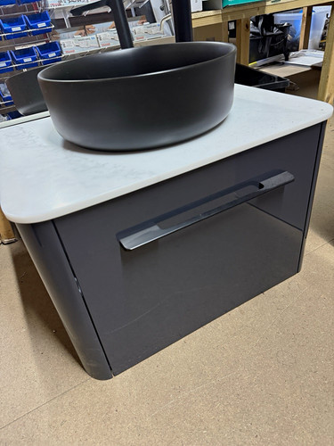 Display single sink vanity - single,