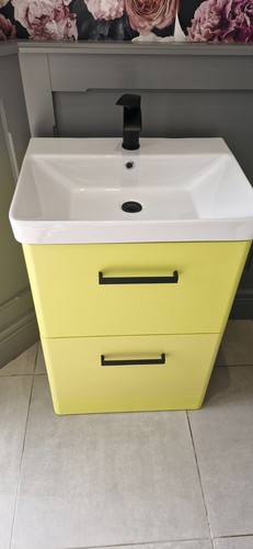 Sonas yellow vanity drawer - vanity,,