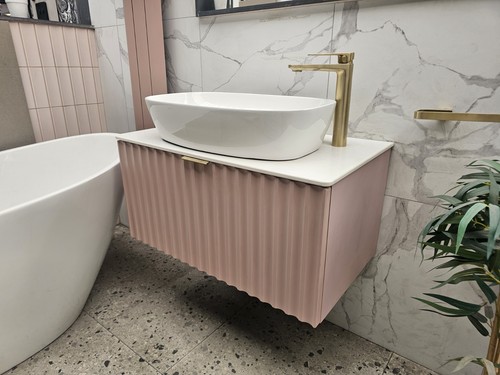 Sima wall mounted unit - wall, pink