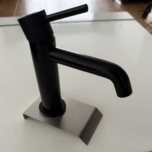 Saneux modern black basin - modern,