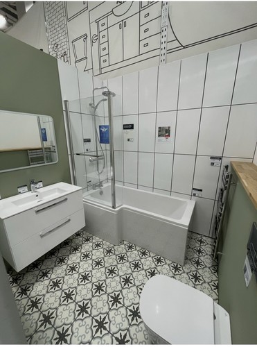Display bathroom suite - bathroom,